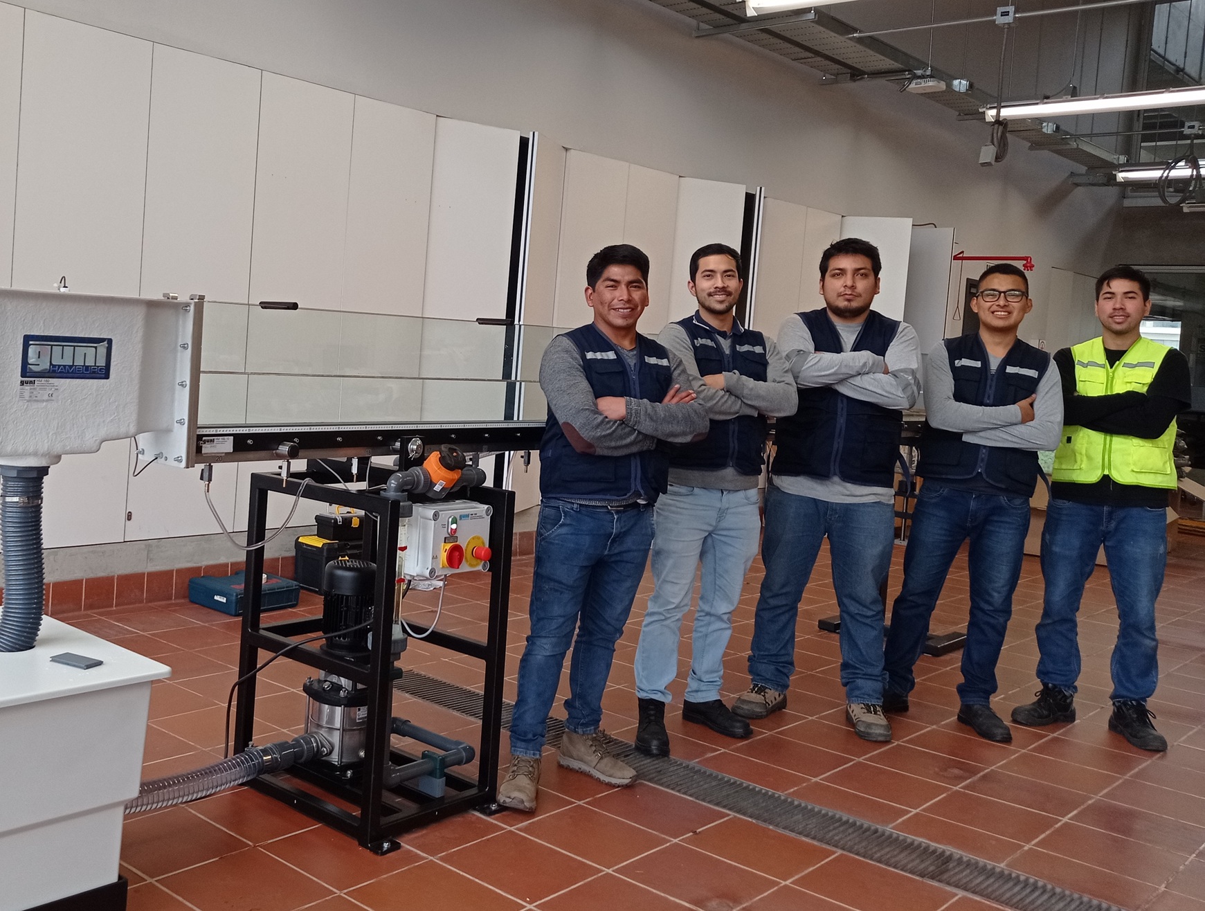 Installation team