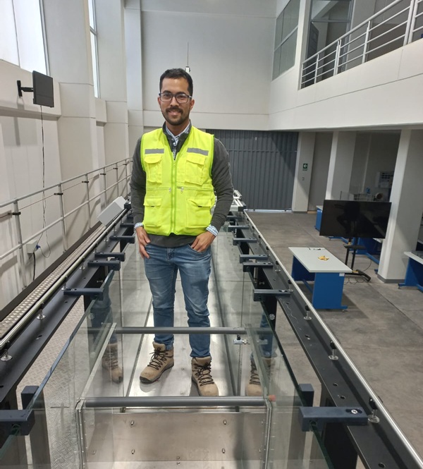 Flume experiment